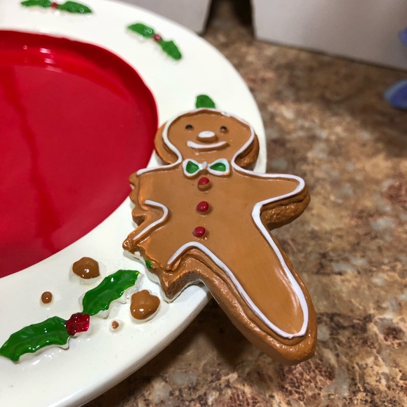 2 Retired Yankee Candle Festive Elf Jar Holder & Elf Cookie Jar Votive Holder - Picture 7 of 13